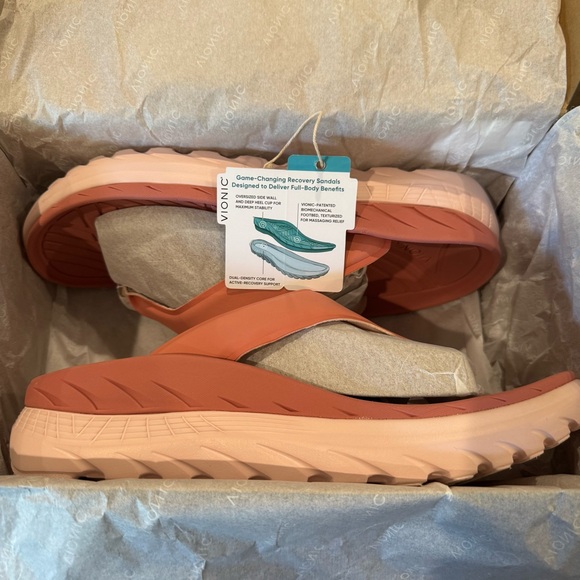 Vionic All Gender Blissful Restore Recovery Sandals Mens 11.5 Womens 13 - Picture 10 of 11